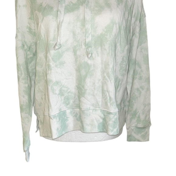 NWT Rails Nico Mint Green Tie Dye Print Cropped Hoodie Sweatshirt - XS + - Picture 5 of 12